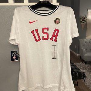 Ladies Team USA Nike Tee